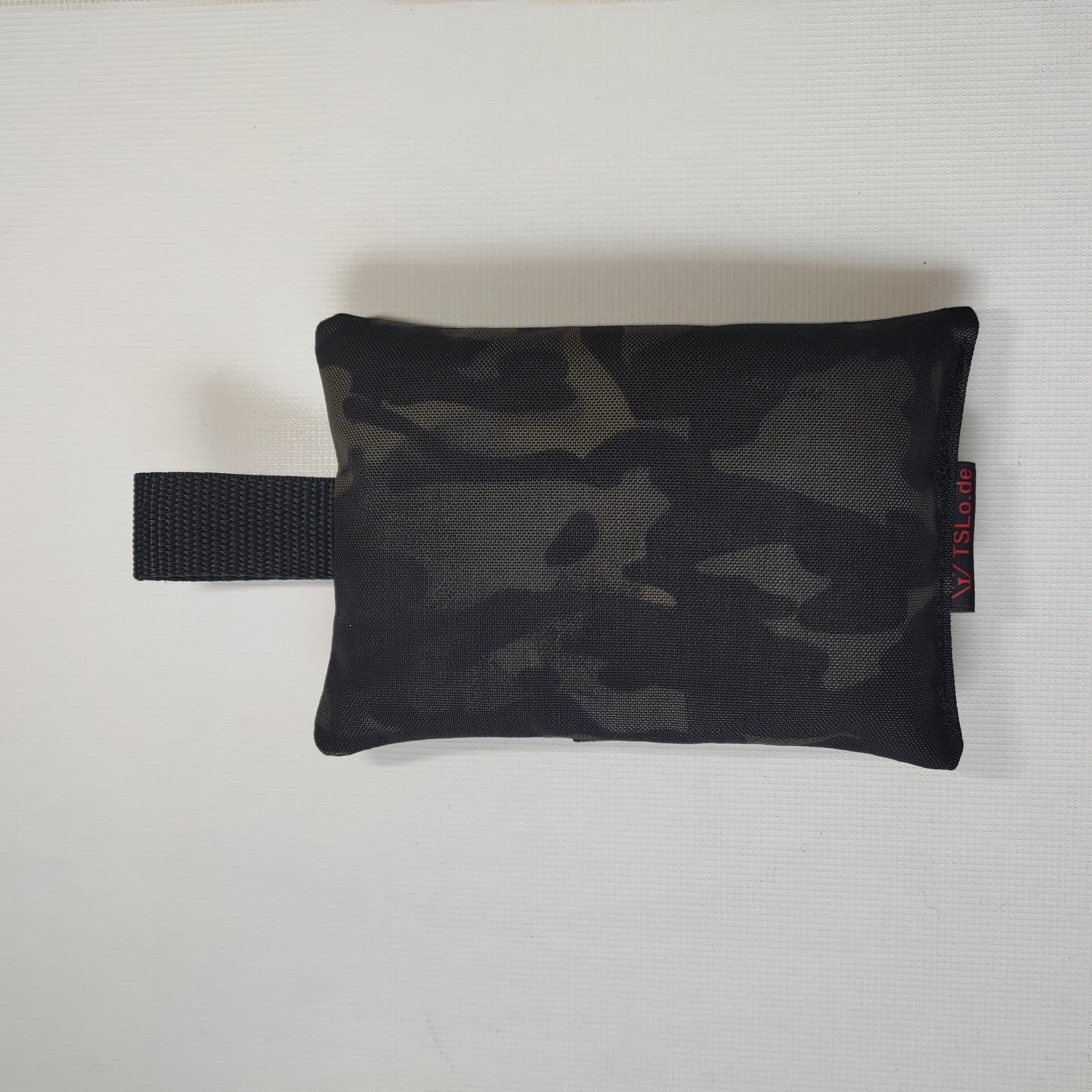 Schießsack Hammelburg in Multitarn Black mit 5cm Schlaufe für die Aufnahme eines Karabinerhaken | TSLo.de