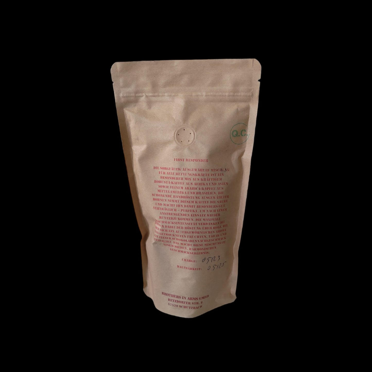 First Responder Coffee Bohnen