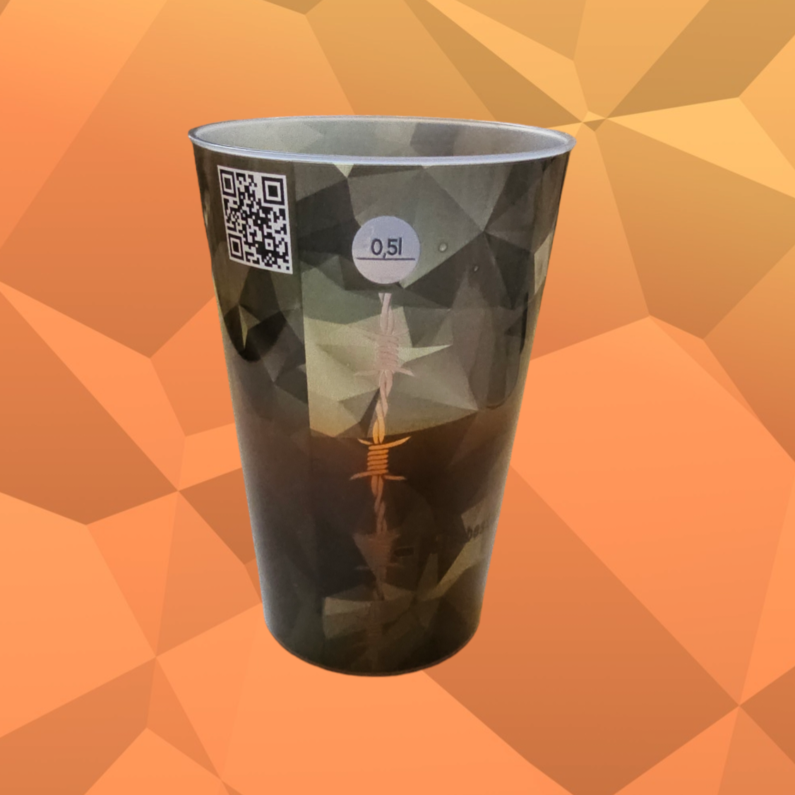 Bärencup TSLo.de Partybecher mit Tarnmuster 0,5l | TSLo.de