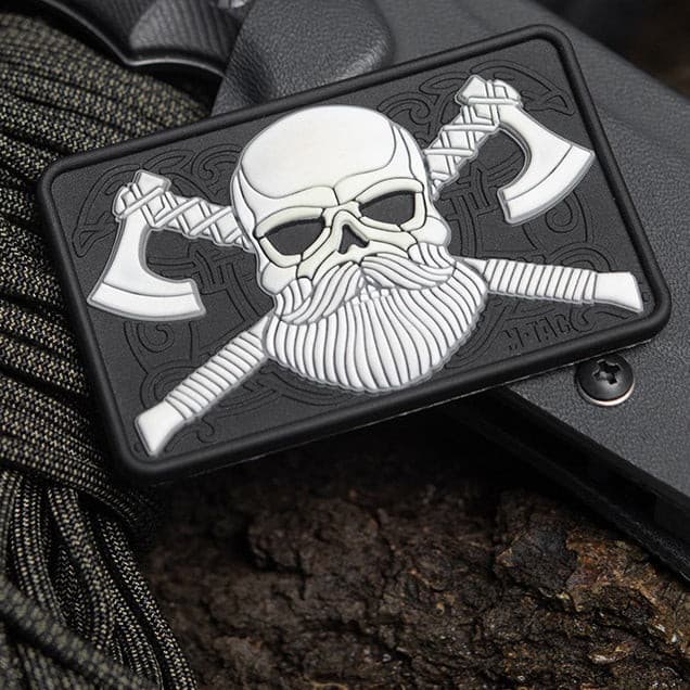Bearded Skull 3D Patch TSLo.de.