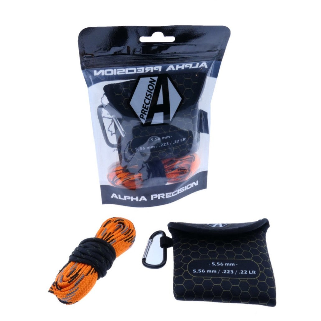 Alpha Precision Premium Reinigungsschnur mit Verpackung