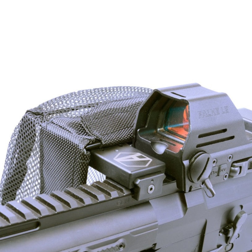Alpha Precision Brass Catcher vor der Falke Optik montiert