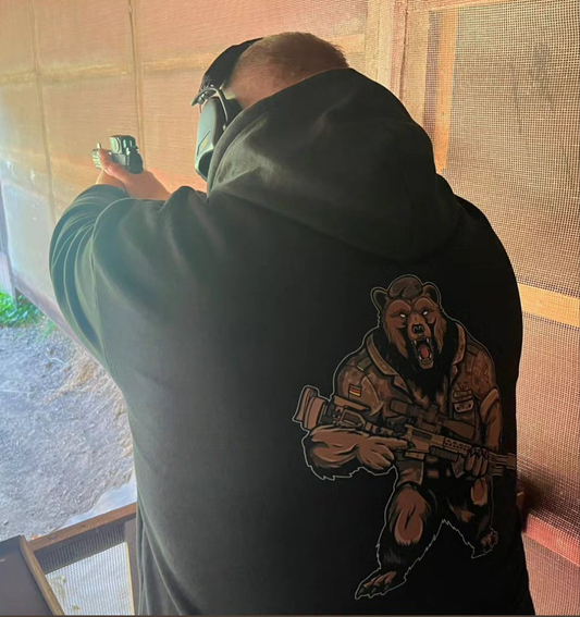 Grizzly Pullover schwarz