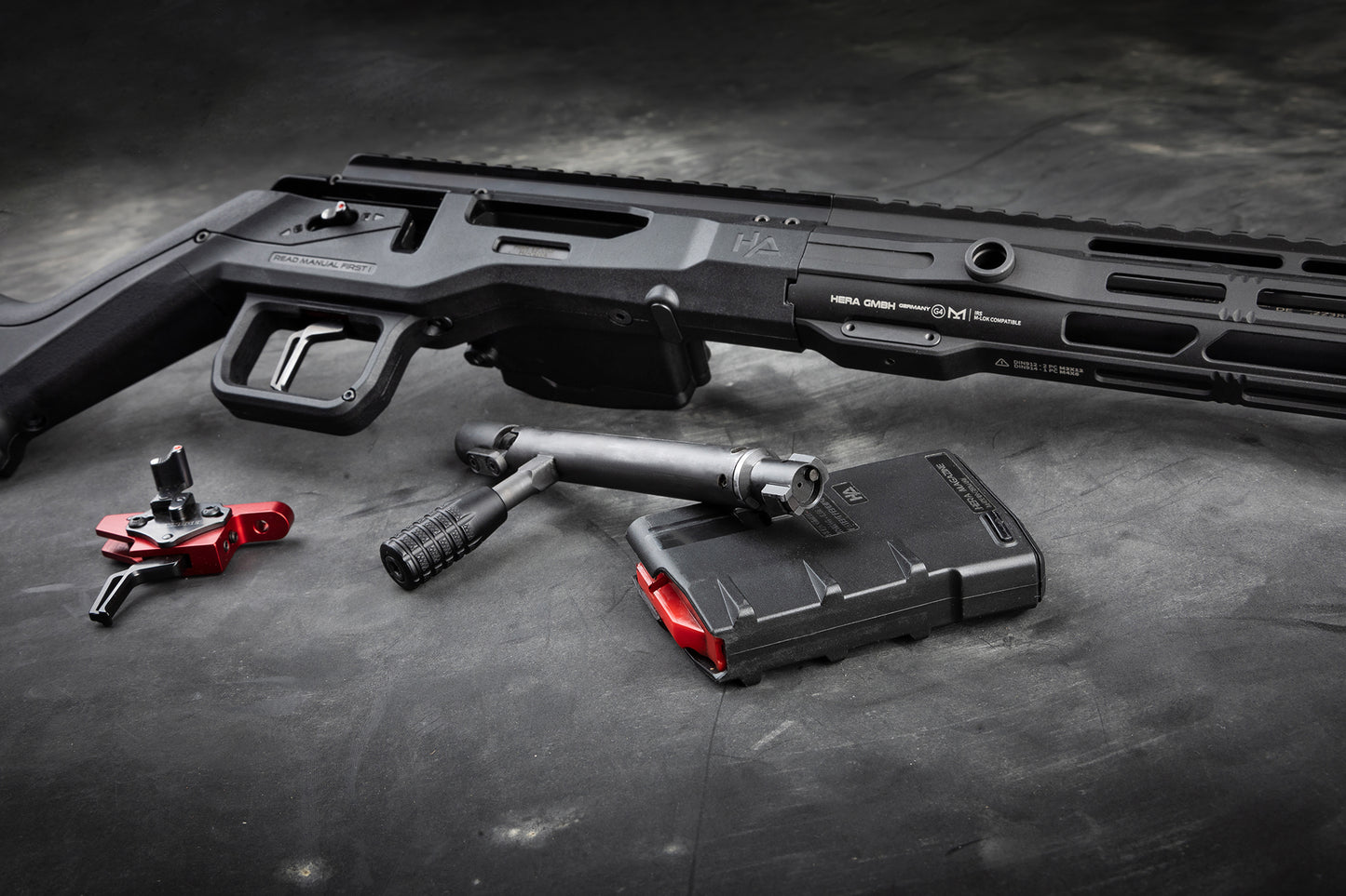 Hera Arms H6 Repetierbüchse - Repetiergewehr mit seitlicher Magazinzuführung - Verschluss |TSLO.DE