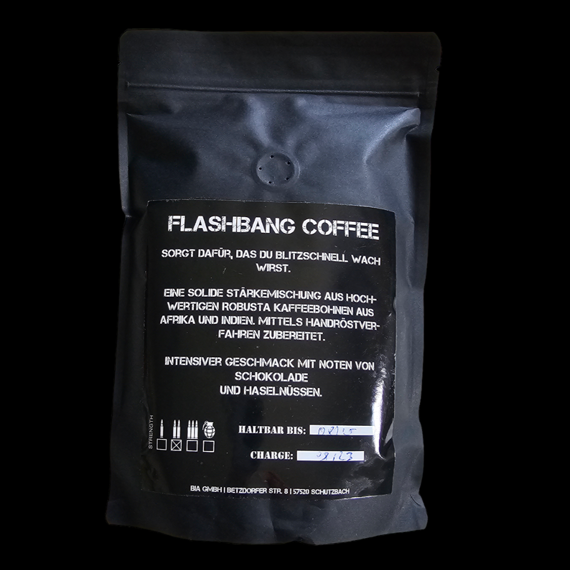Black Ops Coffee Flashbang Kaffee Bohnen 250g Beutel