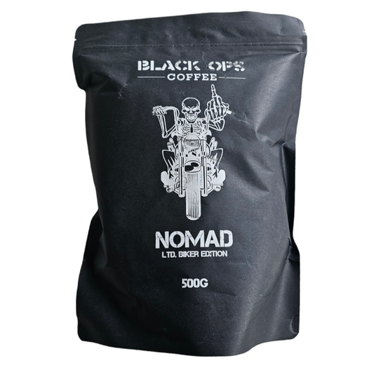 Black Ops Coffee Nomad Biker Edition 500g Bohnen