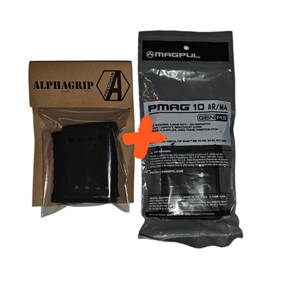 Magpul PMag mit Alpha Precision Alphagrip .223 Set 