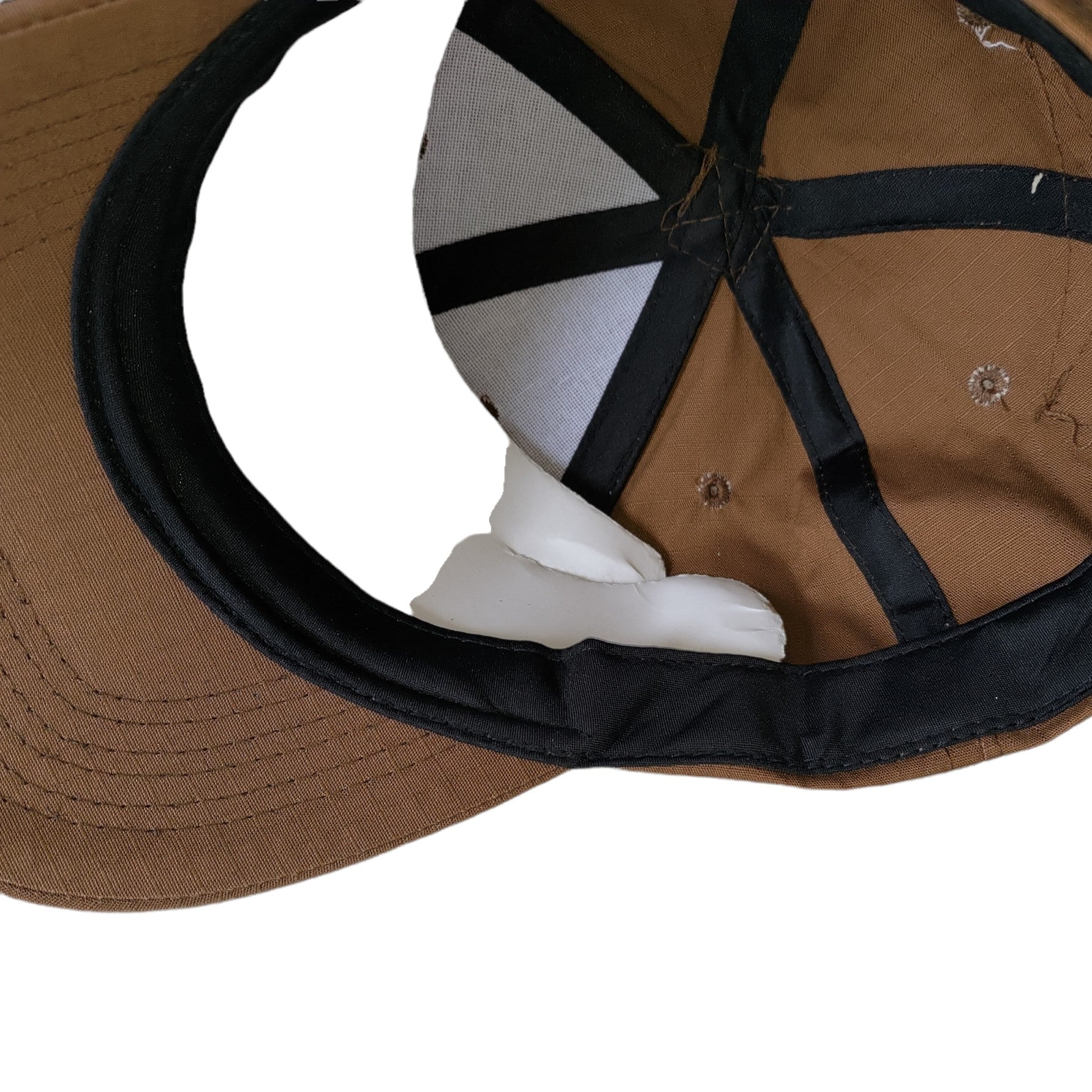 Basecap TAC Deluxe mit Klettflächen Innenansicht