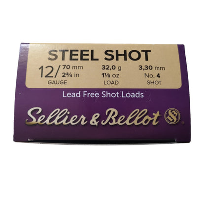 S&B Steel Shot Kal. 12/70  3,30mm
